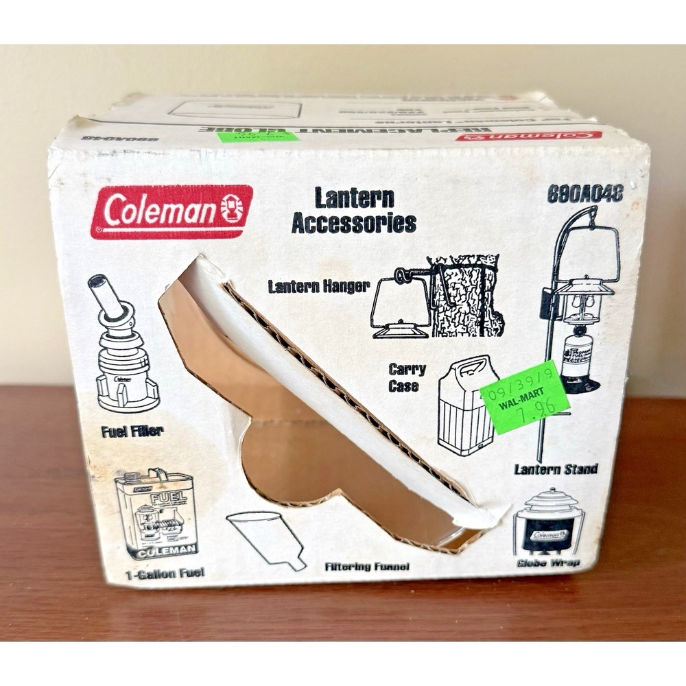 New Coleman Replacement Glass Globe For Models 220, 228, 235, 290, 295 and 2600